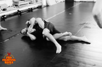 Una tecnica di strangolamento di BJJ