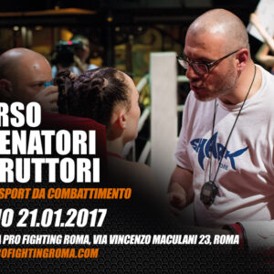 corso allenatori sport da combattimento